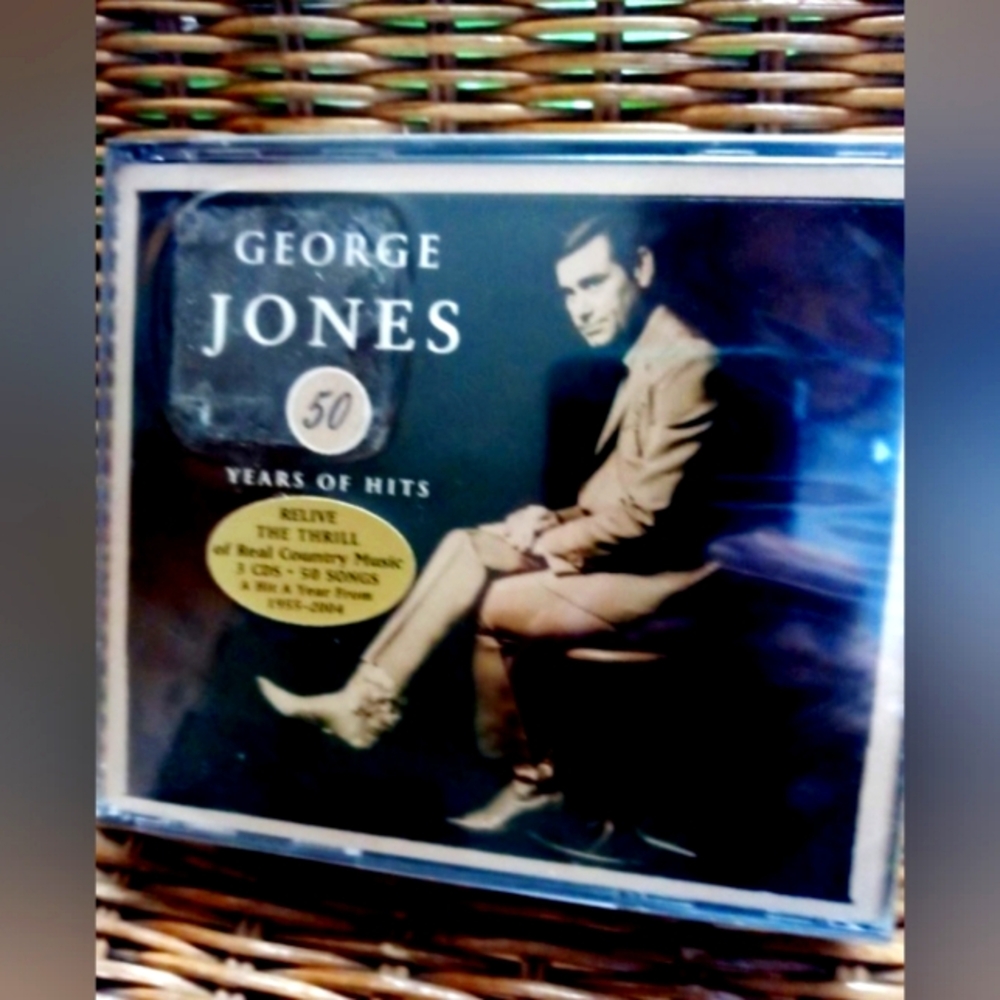 George Jones 50 years of hits cd